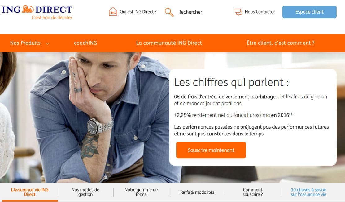 ING DIRECT VIE – Détails et Avis